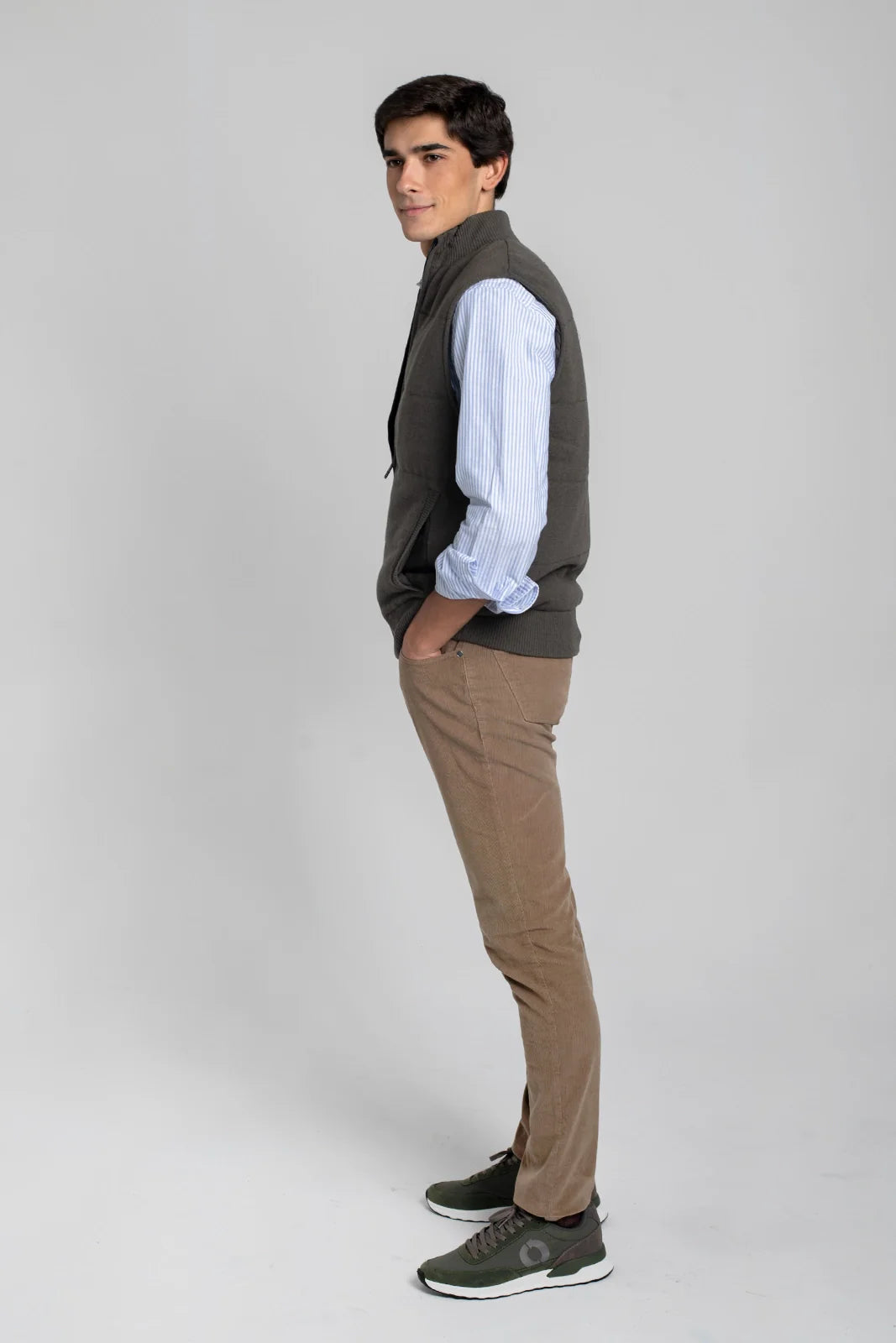 CAMISA RAYAS AZUL CLARO Y BLANCO