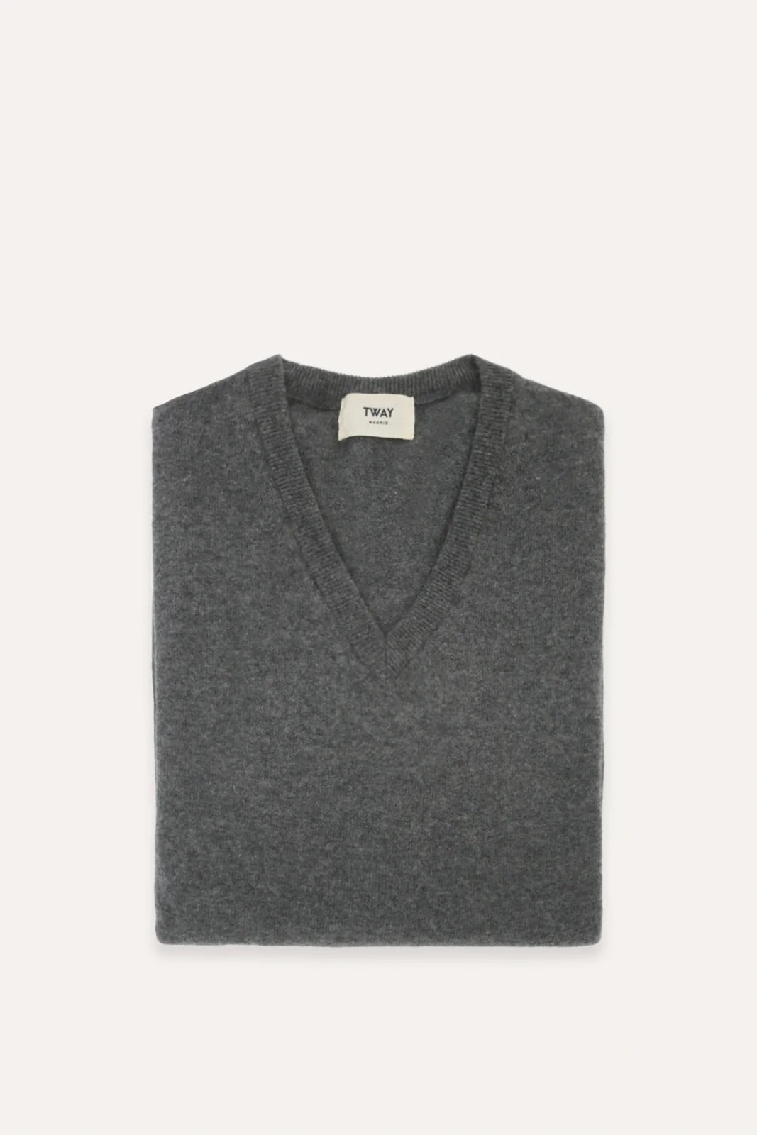 JERSEY CUELLO PICO GRIS