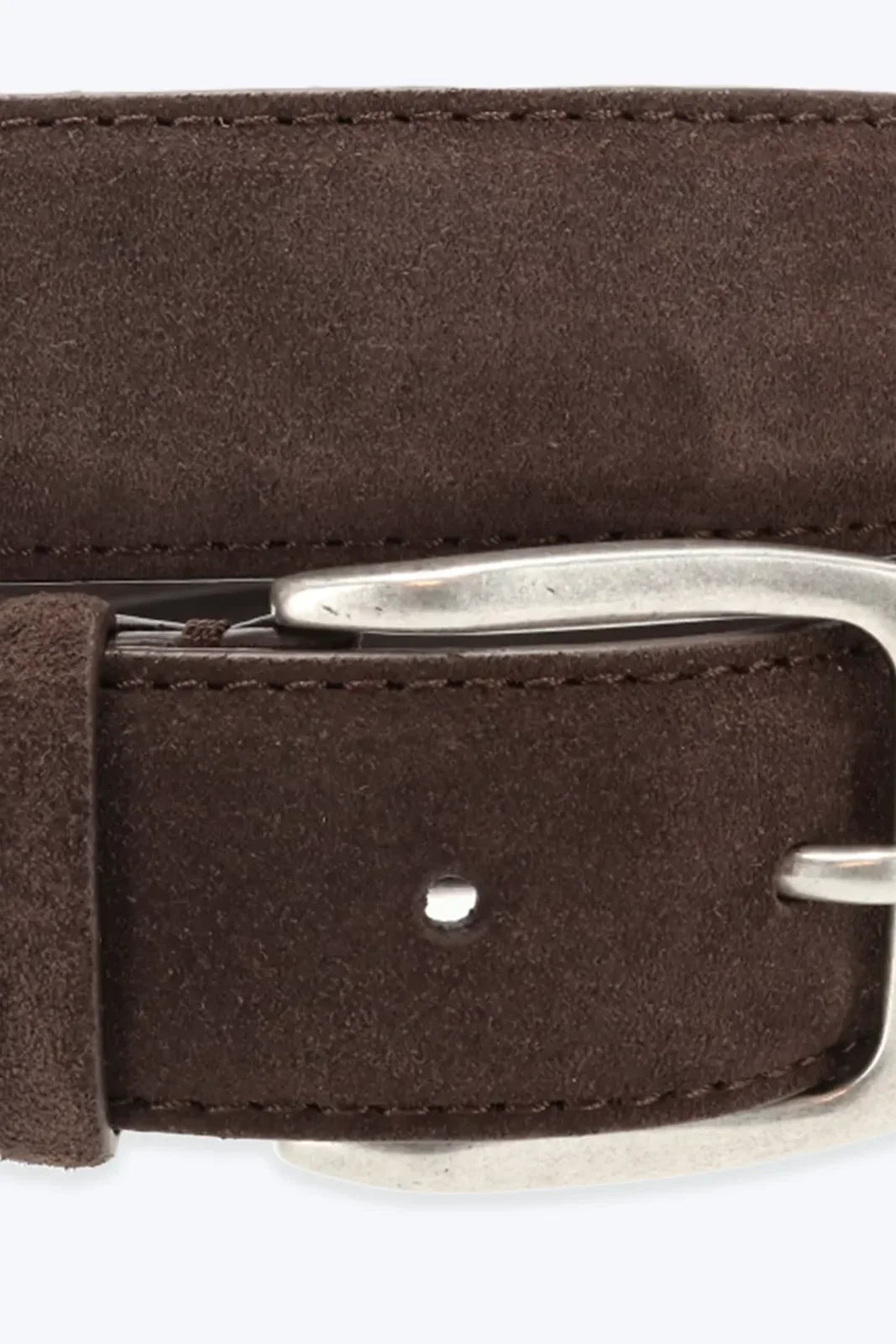 CINTURÓN ANTE MARRÓN OSCURO