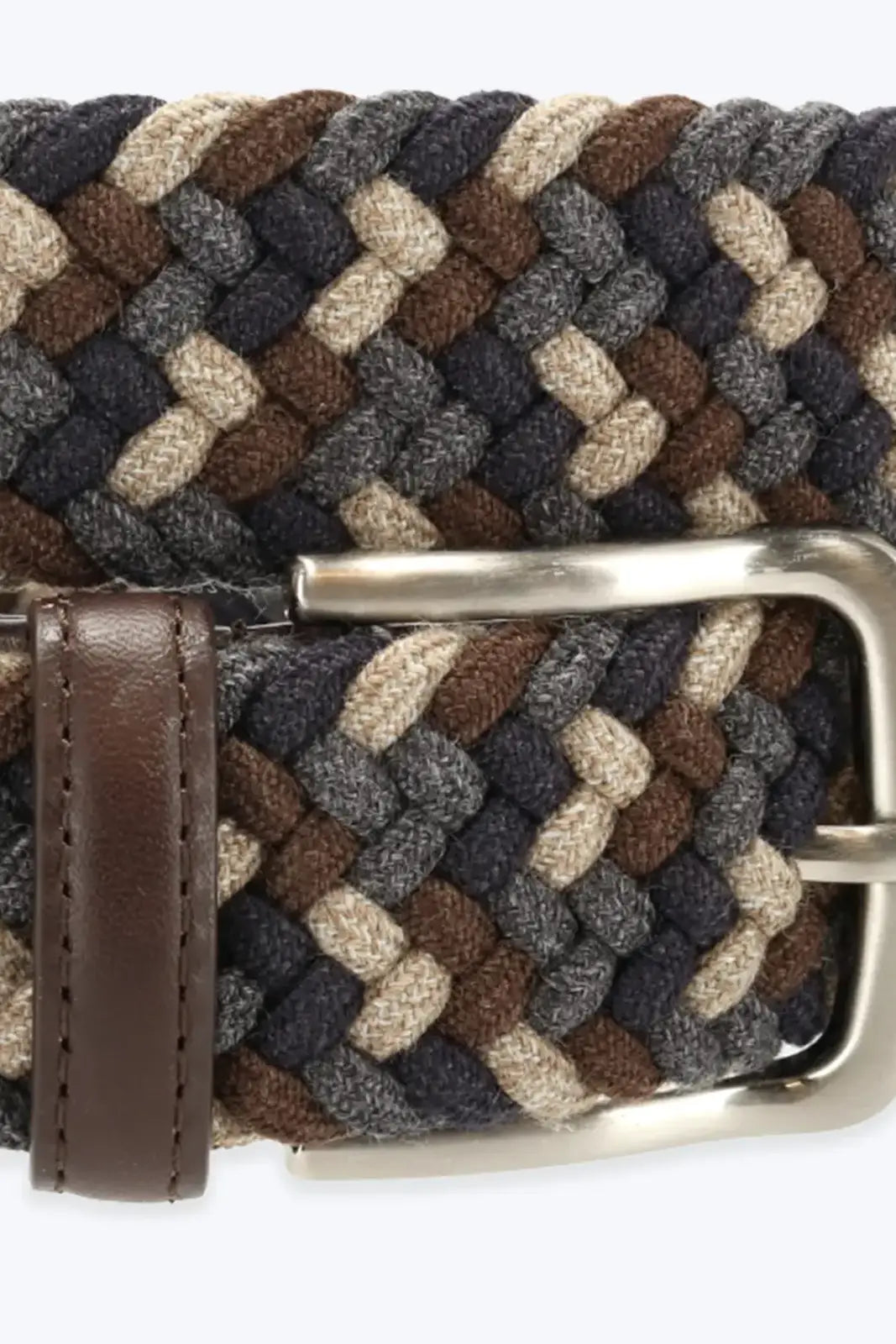 CINTURÓN TRENZADO MIX