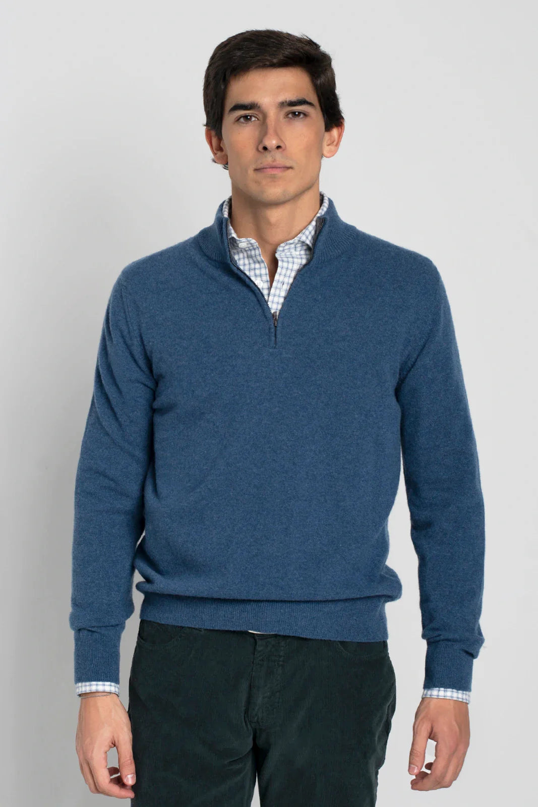 JERSEY CREMALLERA AZUL