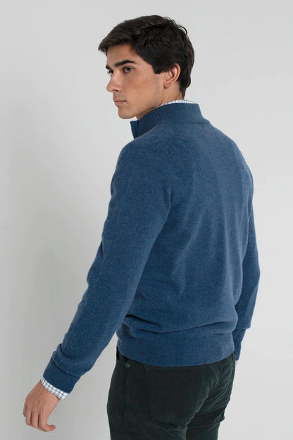 JERSEY CREMALLERA AZUL