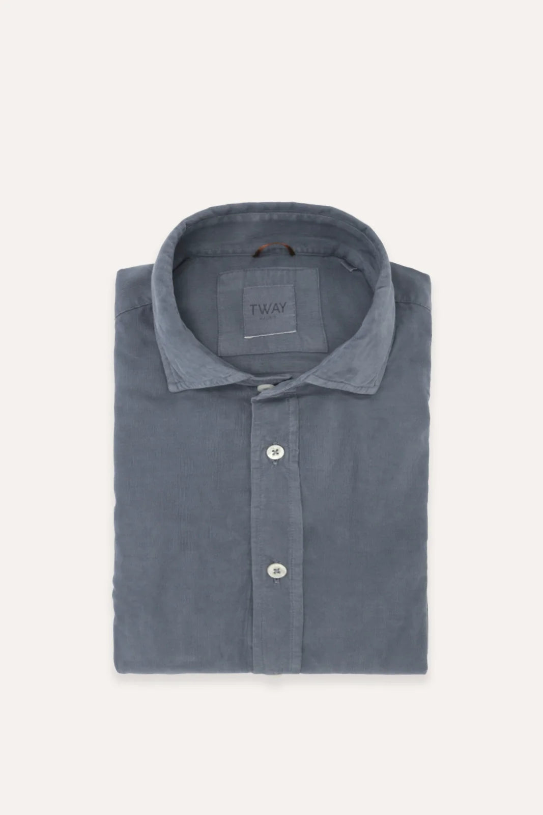 CAMISA DE MICROPANA AZUL CLARO LAVADO