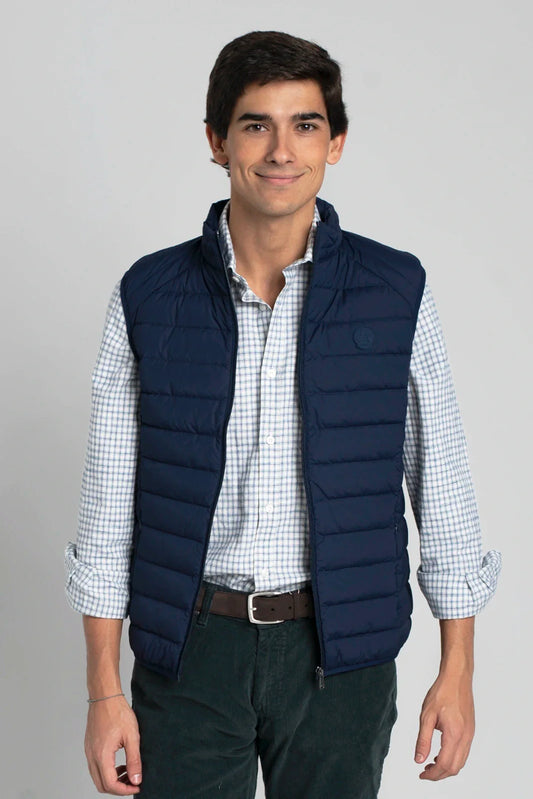 CHALECO DE PLUMAS NAVY JOTT