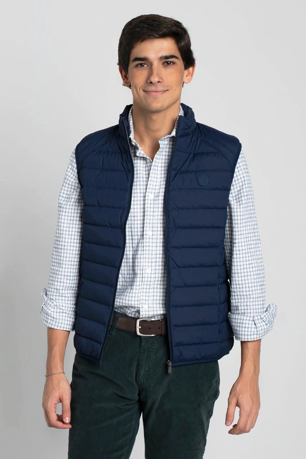 CHALECO DE PLUMAS NAVY JOTT