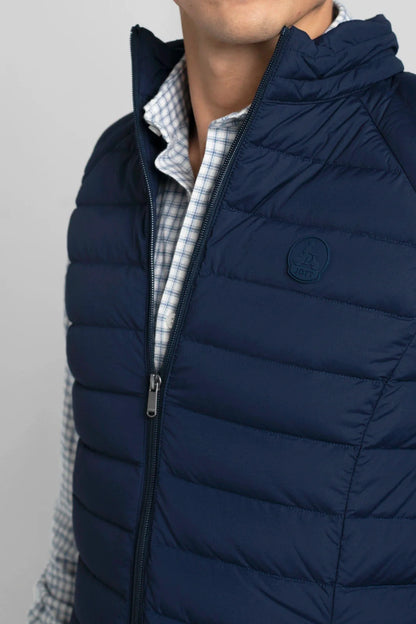 CHALECO DE PLUMAS NAVY JOTT