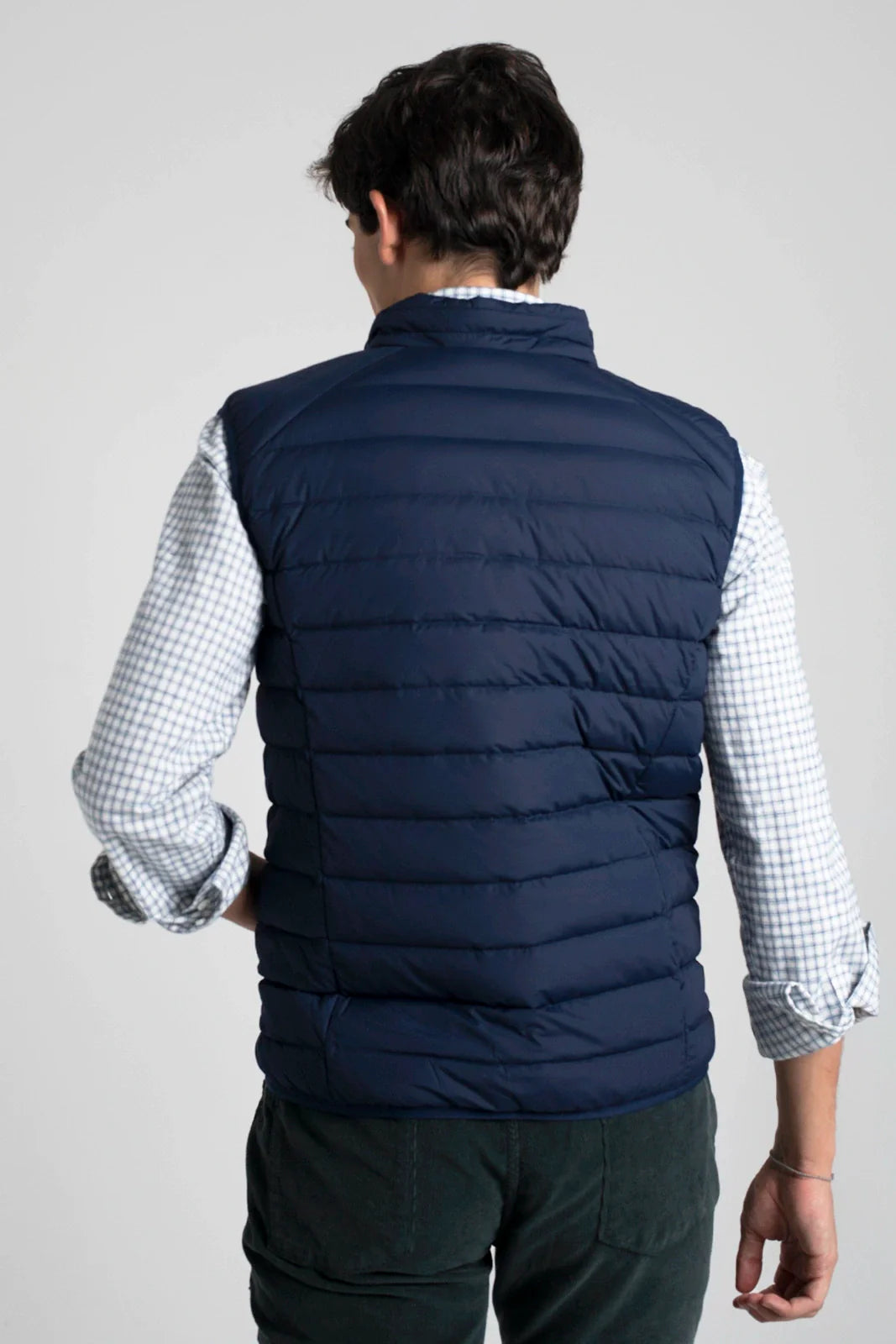 CHALECO DE PLUMAS NAVY JOTT