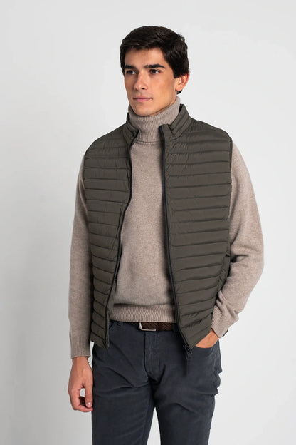 CHALECO ACOLCHADO VERDE OLIVA HOMEWARD