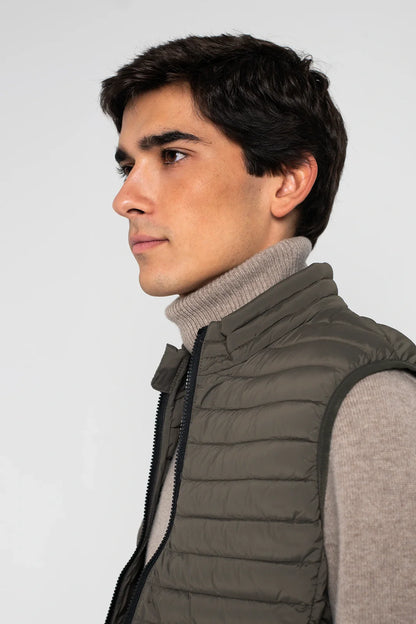 CHALECO ACOLCHADO VERDE OLIVA HOMEWARD