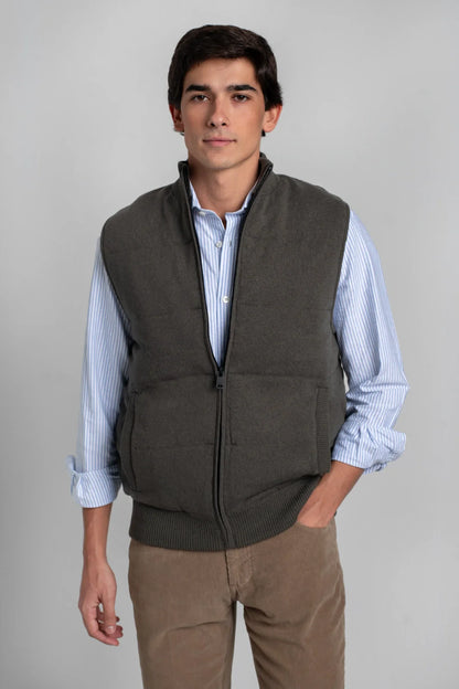 CHALECO STUART VERDE ECOLAF