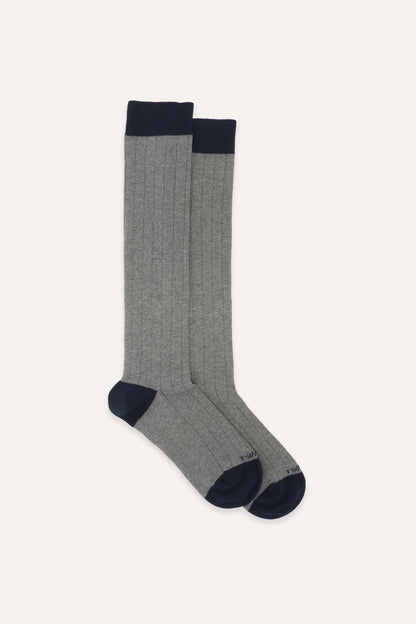 CALCETINES CANALÉ GRIS