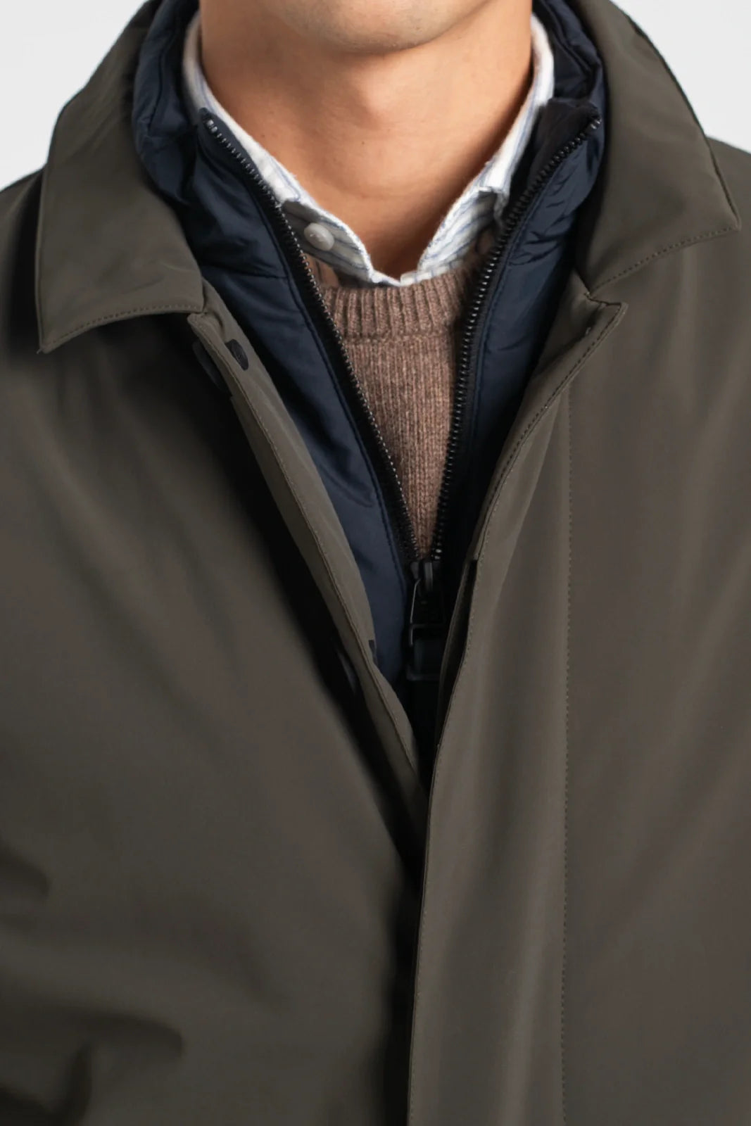 GABARDINA VERDE ACOLCHADA HOMEWARD