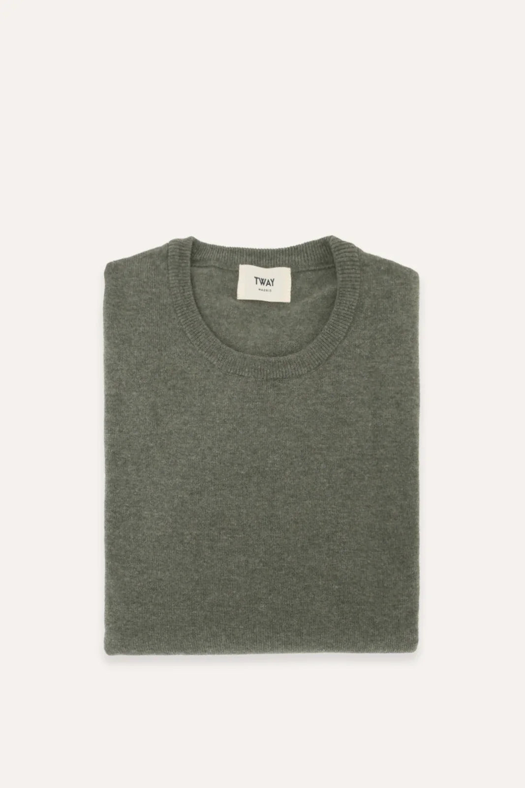 JERSEY CUELLO CAJA VERDE OLIVA