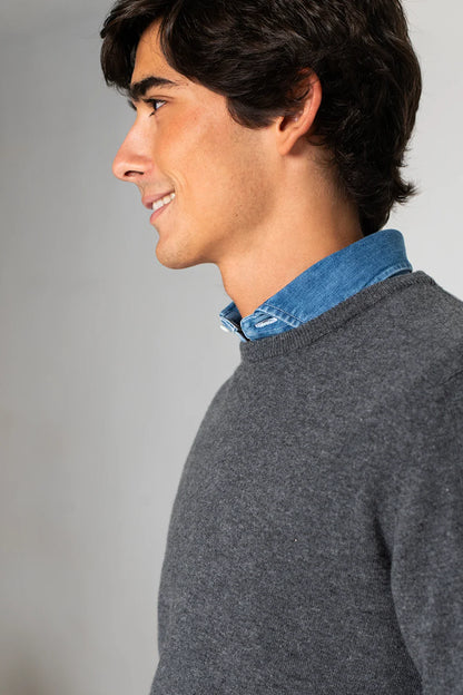 JERSEY CUELLO CAJA GRIS