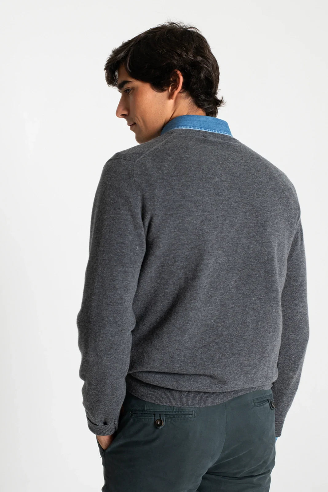 JERSEY CUELLO CAJA GRIS