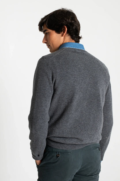 JERSEY CUELLO CAJA GRIS