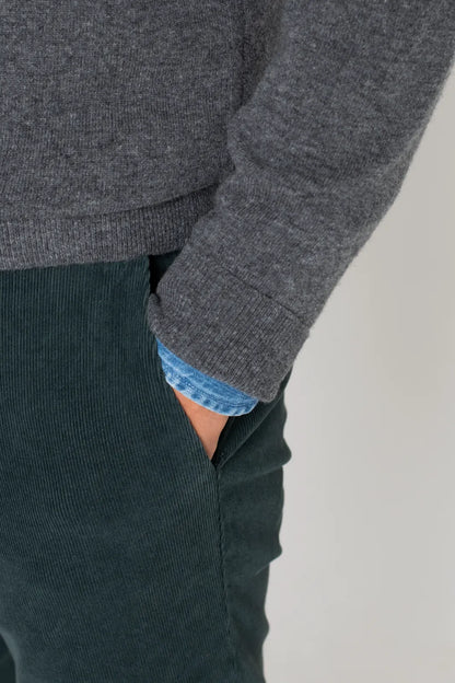 JERSEY CREMALLERA GRIS OSCURO