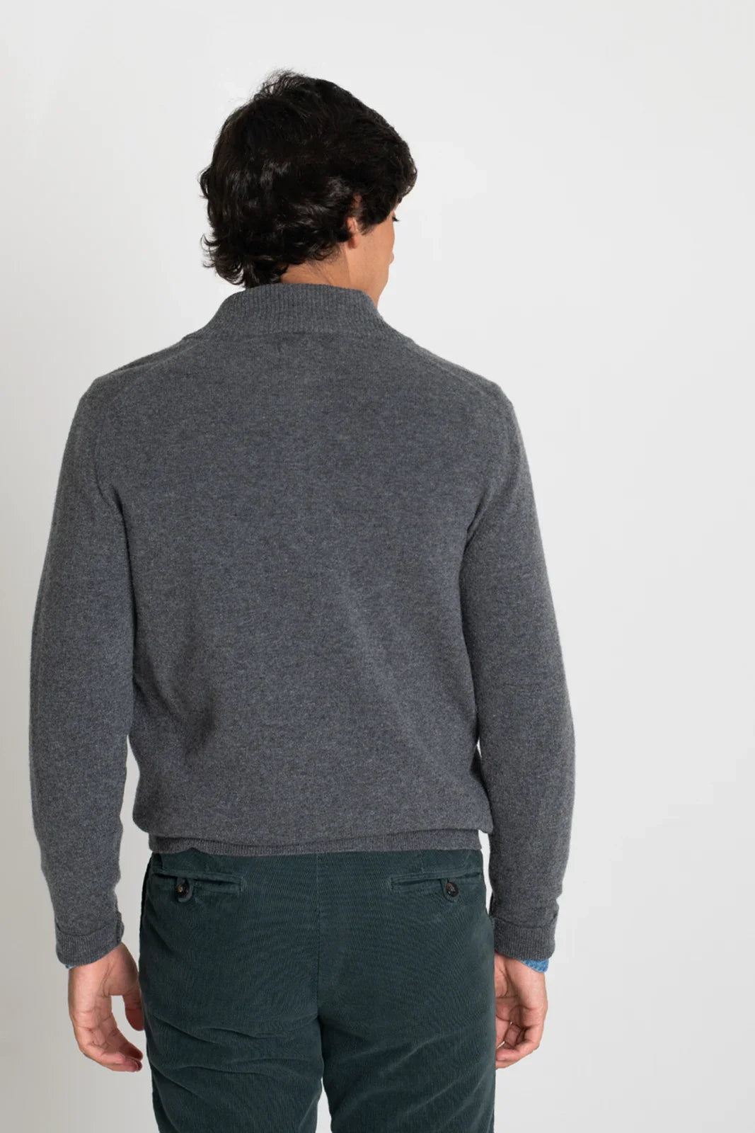 JERSEY CREMALLERA GRIS OSCURO