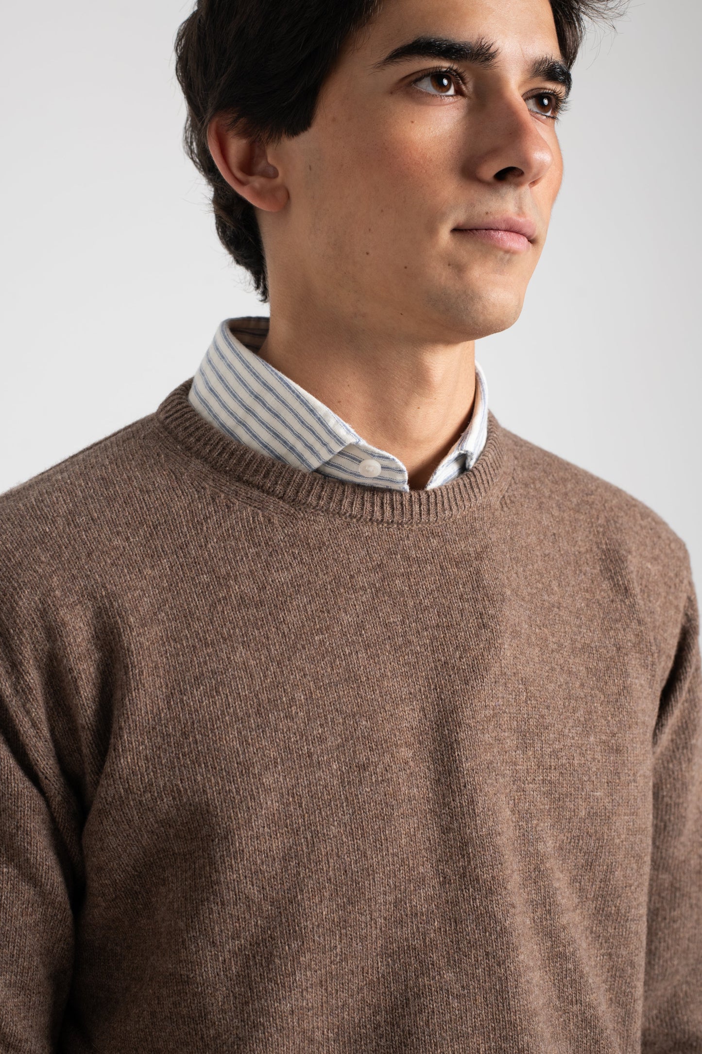 JERSEY CUELLO A CAJA TOSTADO