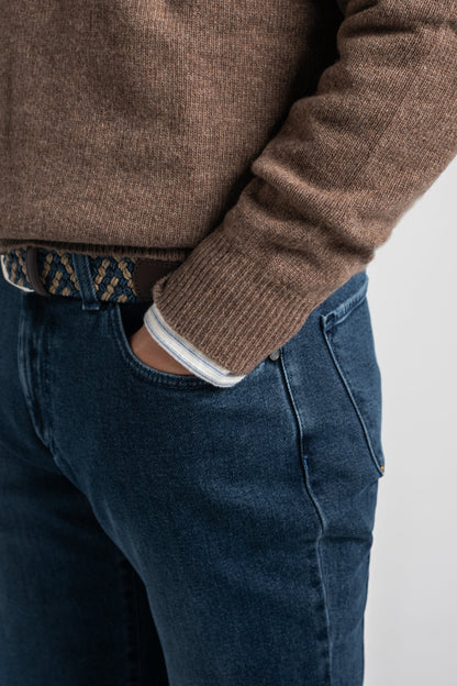 JERSEY CUELLO A CAJA TOSTADO