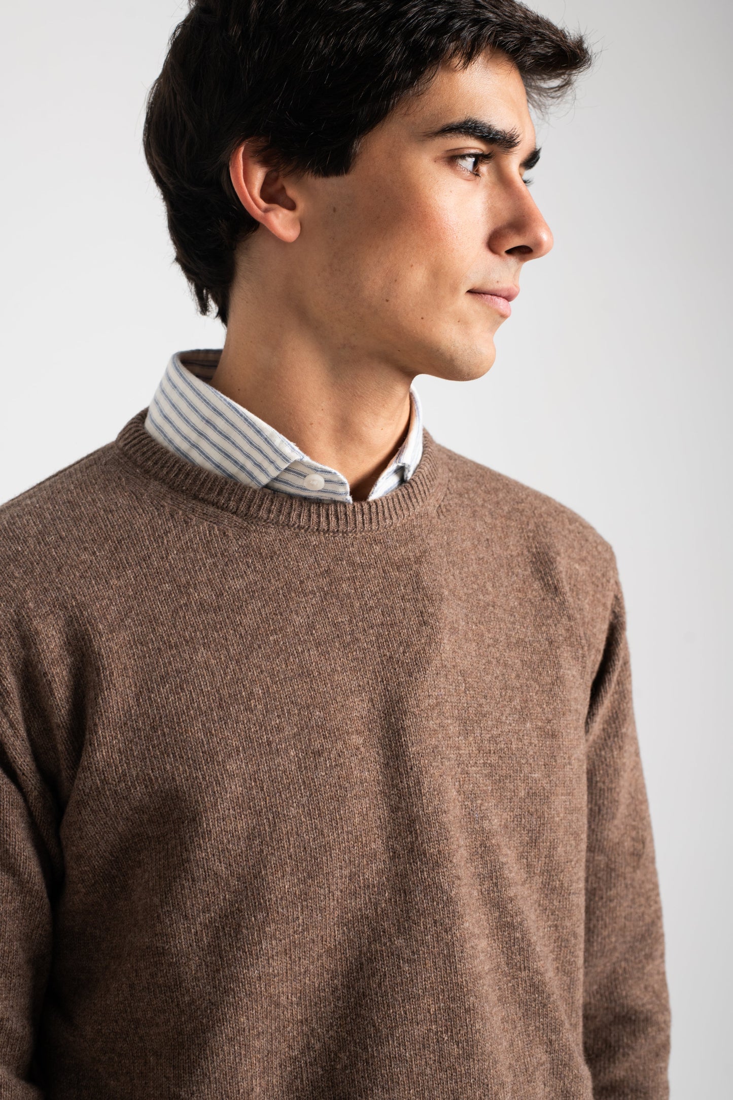 JERSEY CUELLO A CAJA TOSTADO