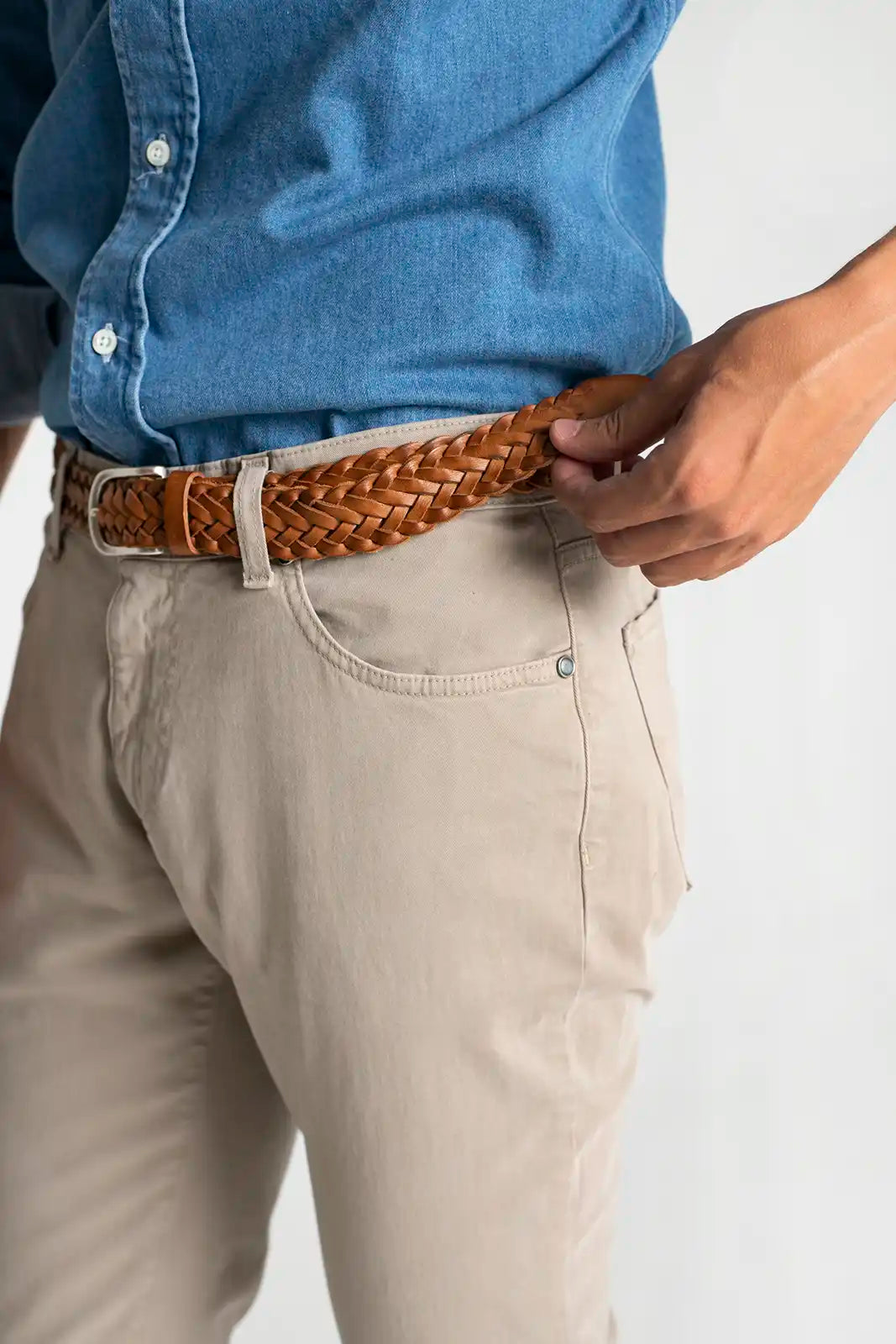 PANTALÓN 5 BOLSILLOS BEIGE