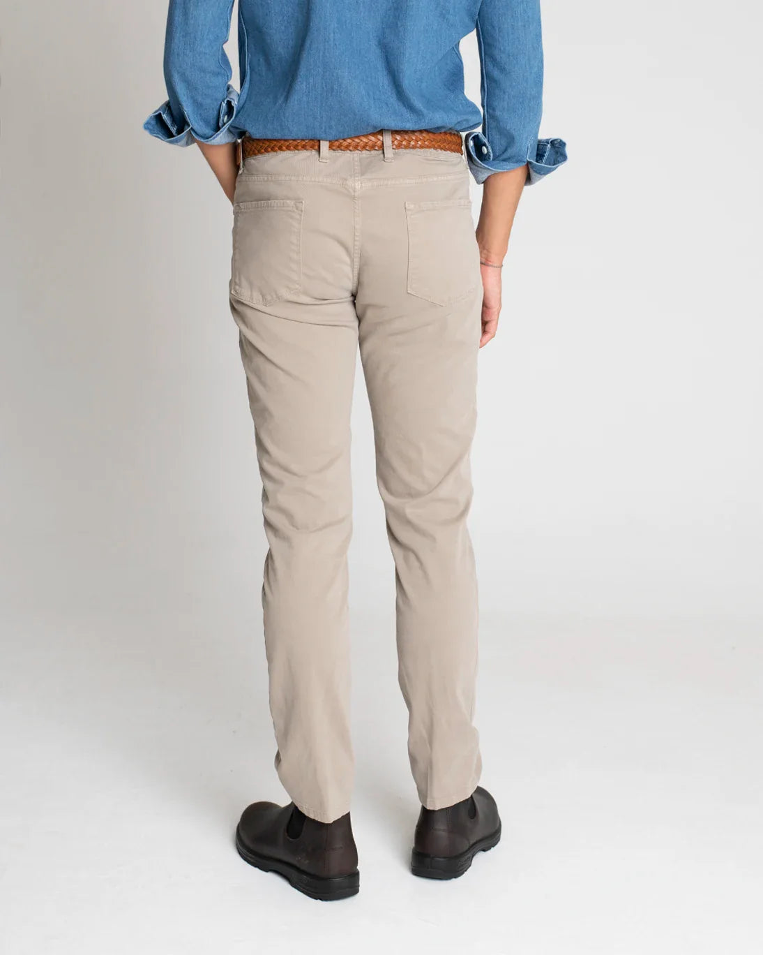 PANTALÓN 5 BOLSILLOS BEIGE