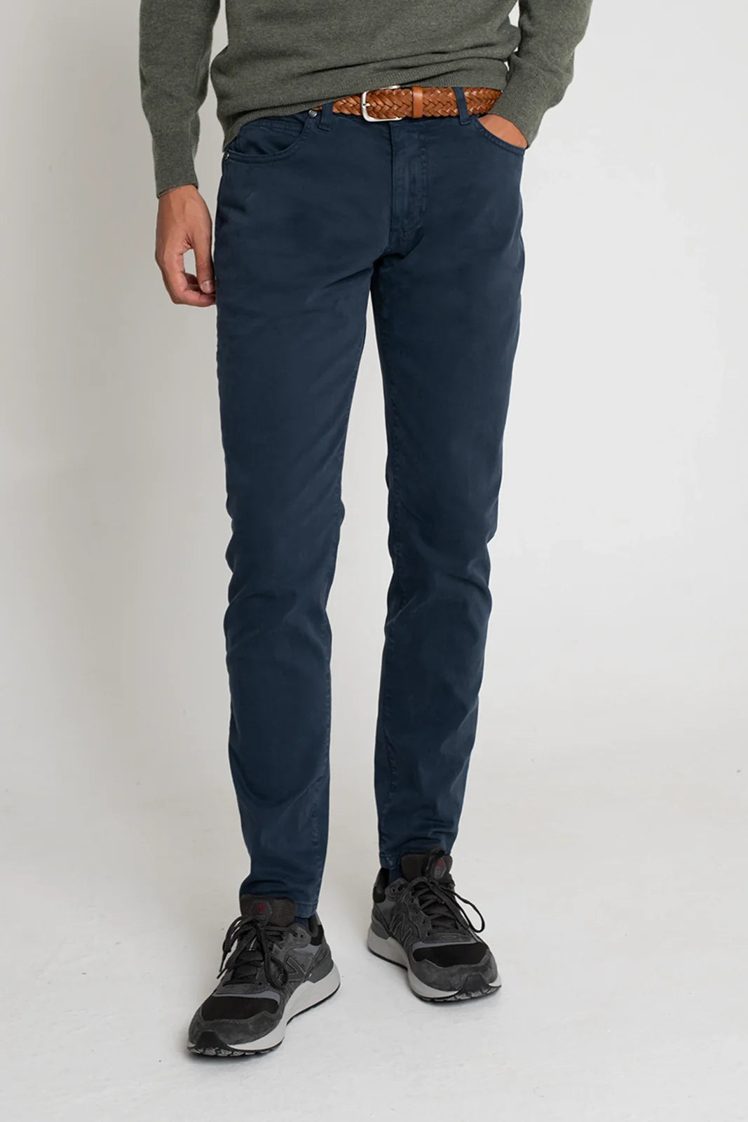 PANTALÓN 5 BOLSILLOS AZUL MARINO