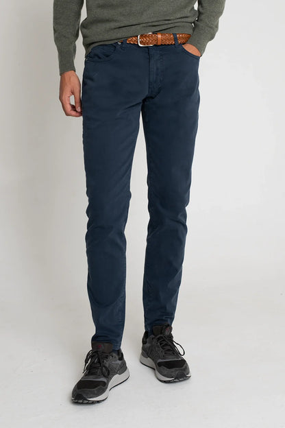 PANTALÓN 5 BOLSILLOS AZUL MARINO
