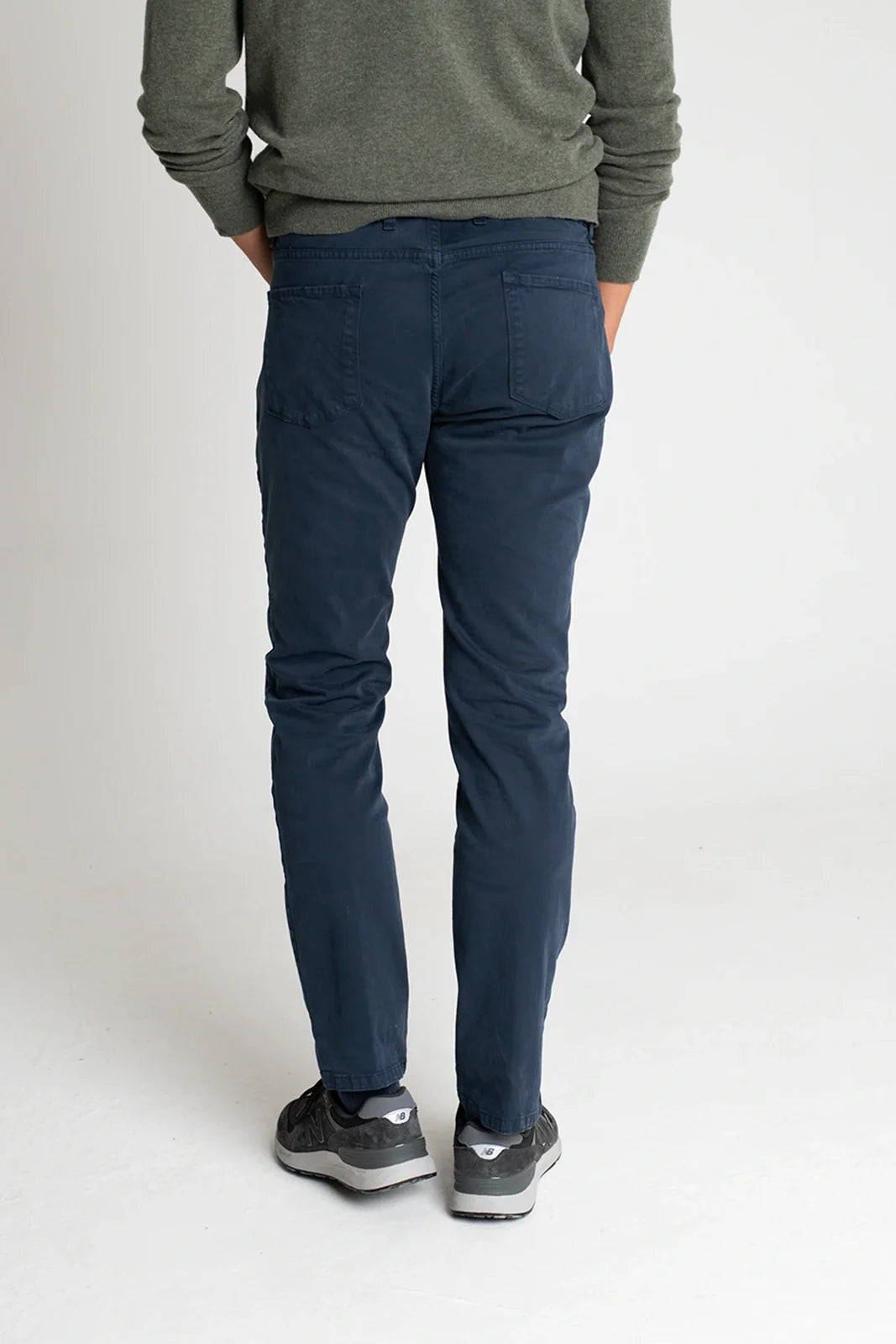 PANTALÓN 5 BOLSILLOS AZUL MARINO