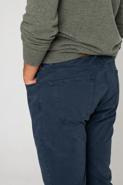 PANTALÓN 5 BOLSILLOS AZUL MARINO