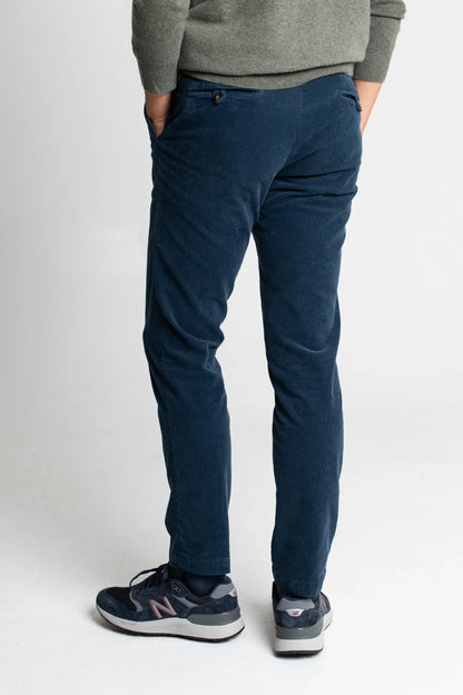 PANTALÓN CHINO PANA AZUL OSCURO