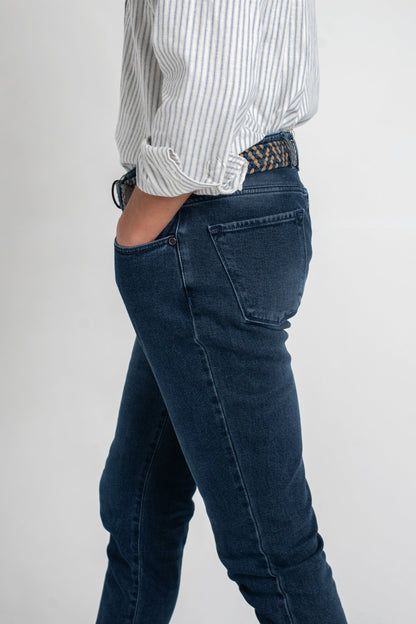 PANTALÓN VAQUERO AZUL OSCURO