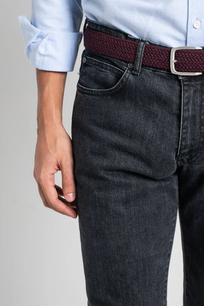 PANTALÓN VAQUERO NEGRO