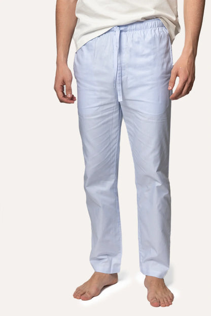 PANTALÓN DE PIJAMA RAYAS AZUL CLARO