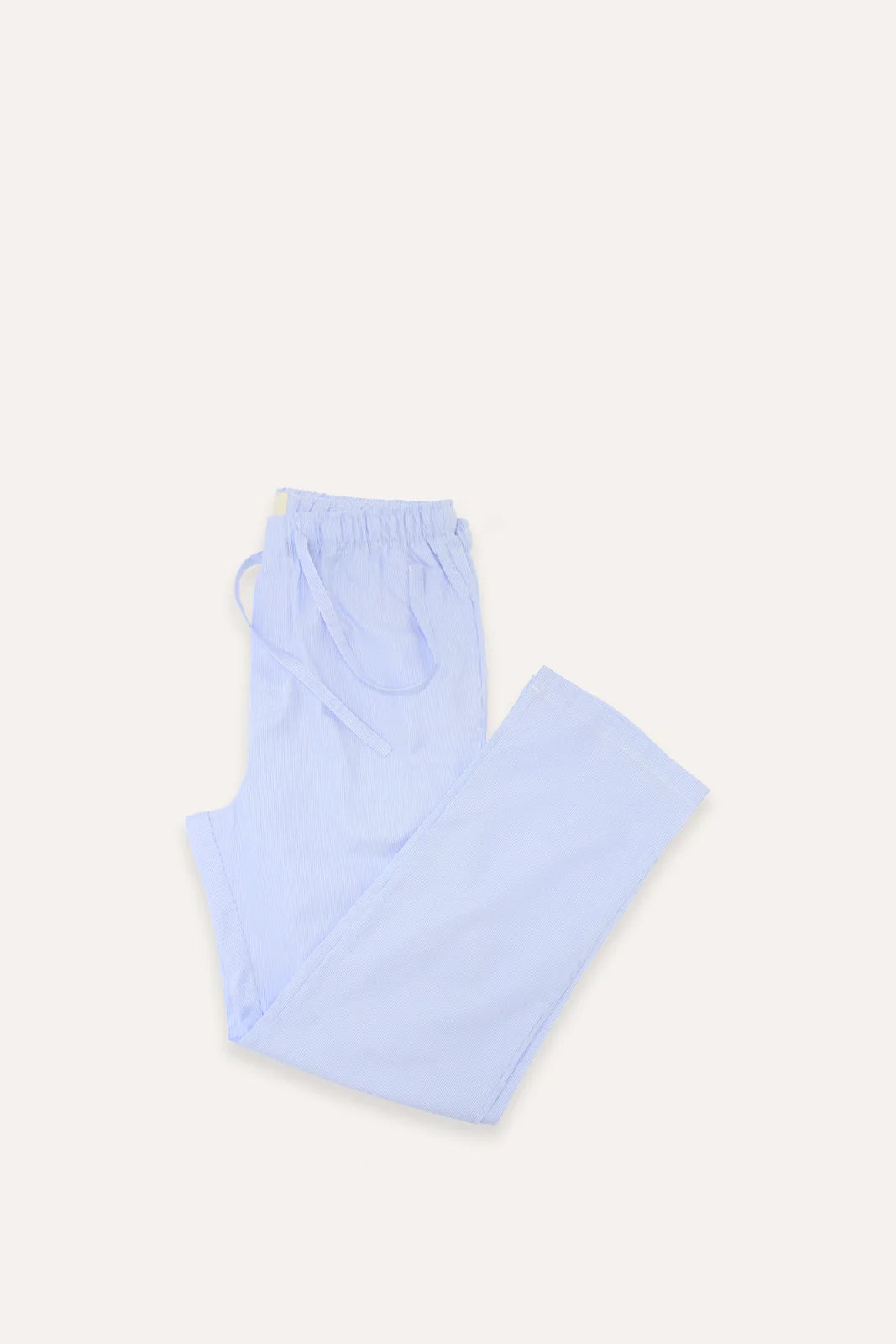 PANTALÓN DE PIJAMA RAYAS AZUL CLARO