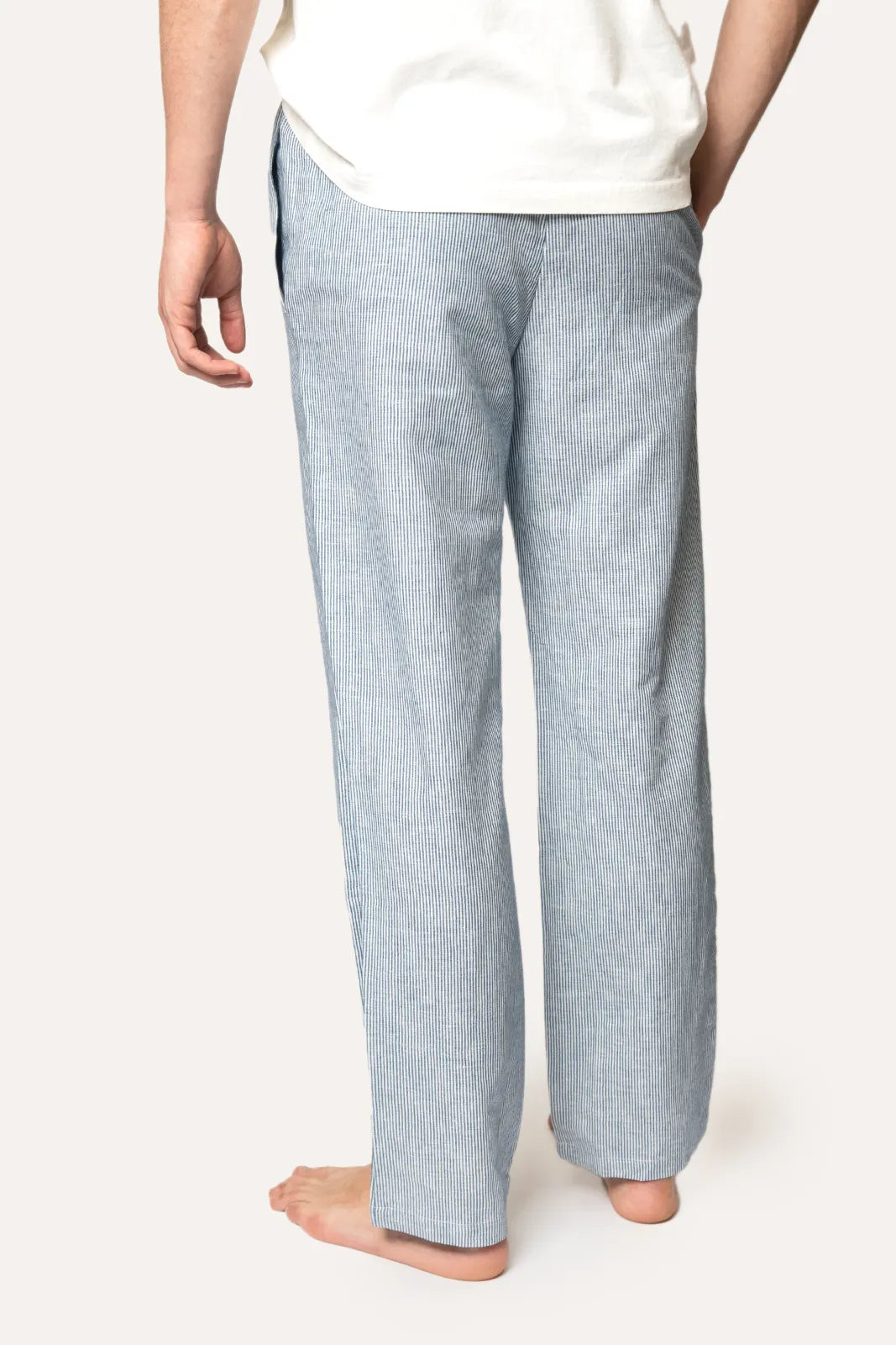 PANTALÓN DE PIJAMA RAYAS AZUL MARINO