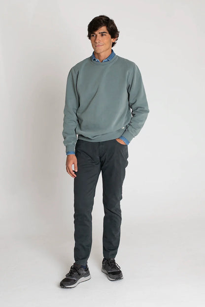 SUDADERA CUELLO CAJA VERDE