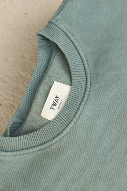 SUDADERA CUELLO CAJA VERDE