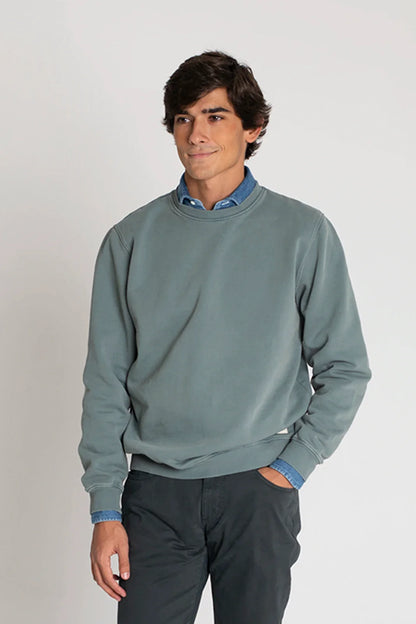 SUDADERA CUELLO CAJA VERDE