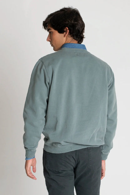 SUDADERA CUELLO CAJA VERDE