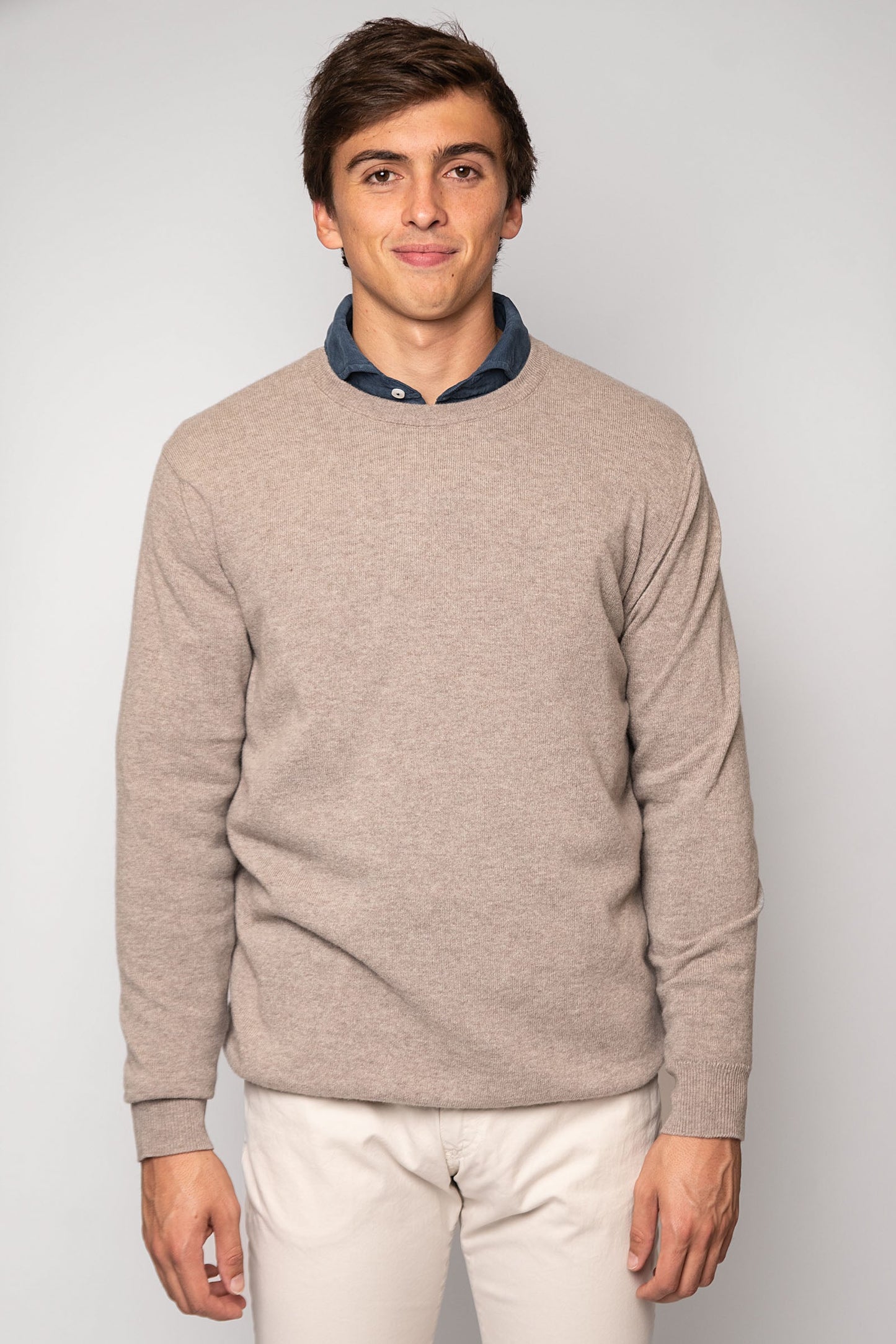 JERSEY CUELLO CAJA BEIGE