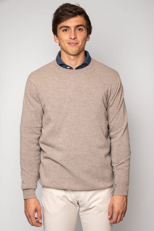 JERSEY CUELLO CAJA BEIGE