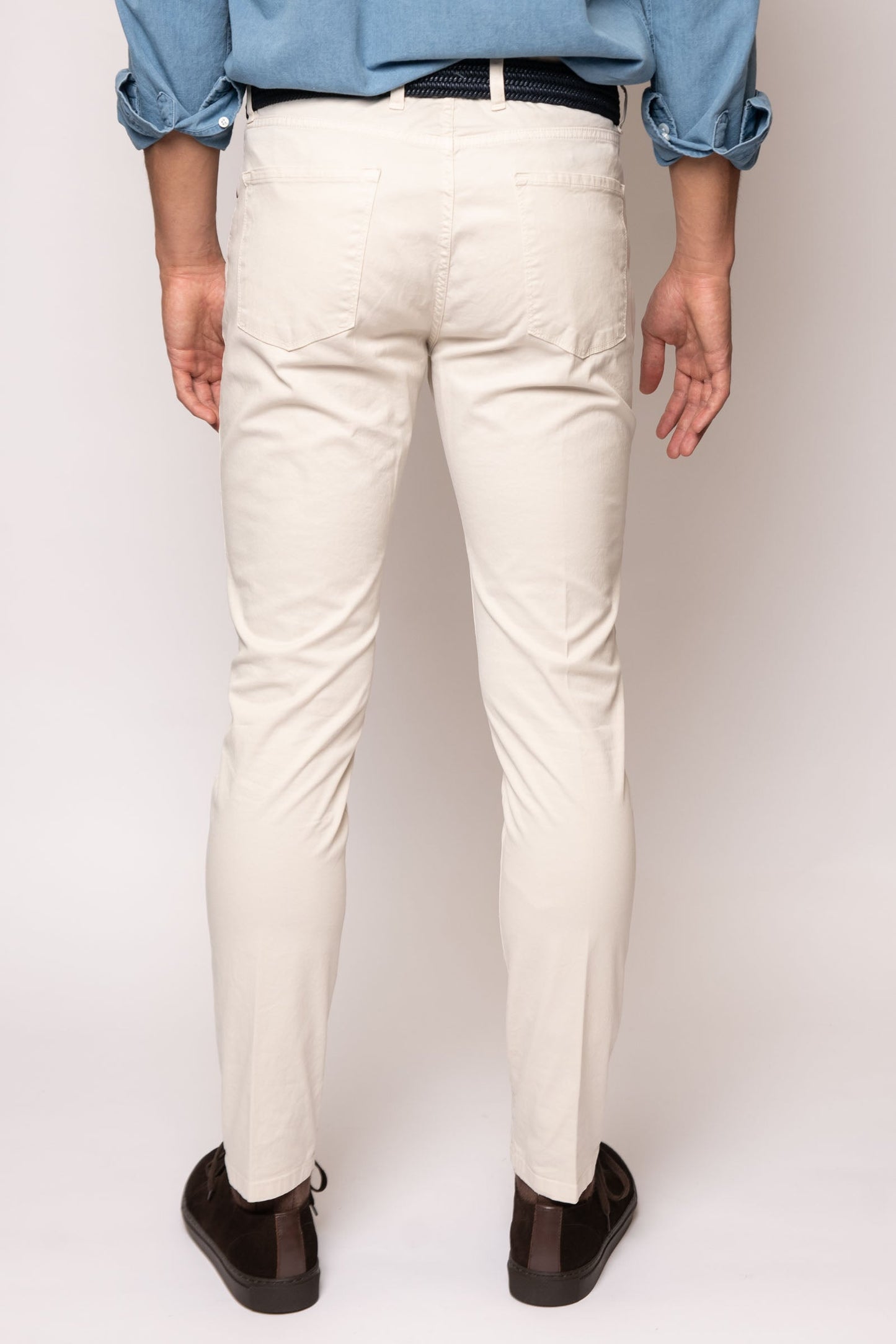 PANTALÓN 5 BOLSILLOS HUESO