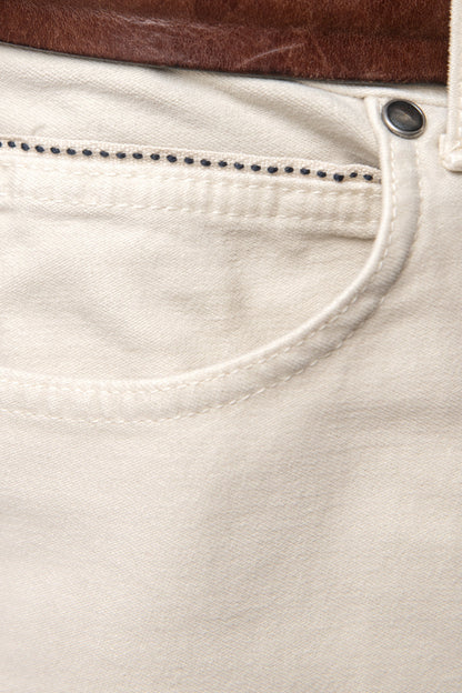 PANTALÓN 5 BOLSILLOS MOLESKI HUESO