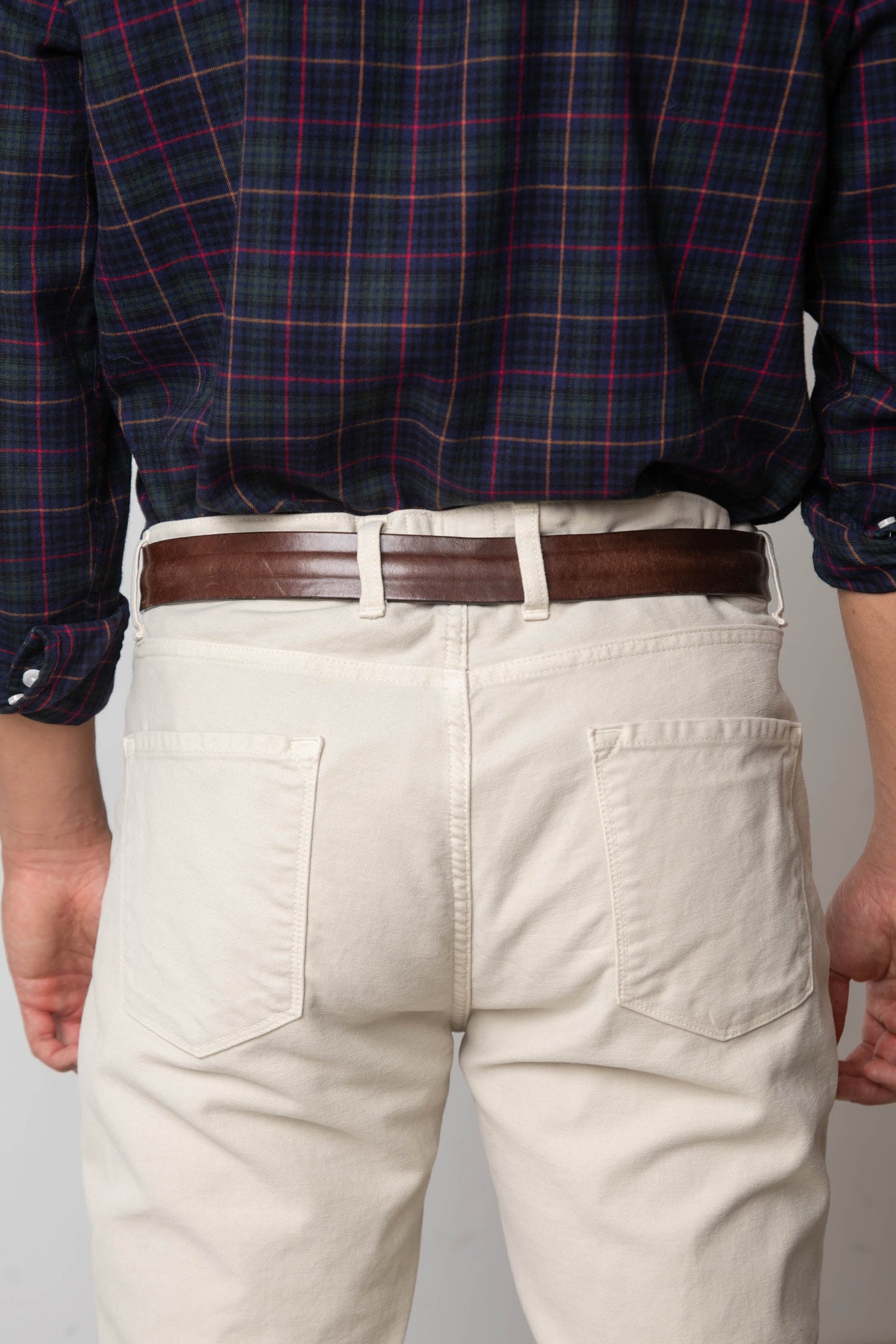 PANTALÓN 5 BOLSILLOS MOLESKI HUESO