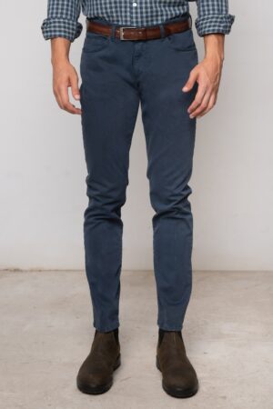 PANTALÓN 5 BOLSILLOS AZUL MARINO